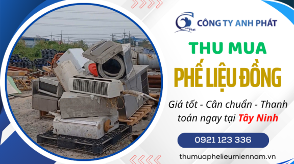 Thu Mua Phế Liệu Đồng Tại Tây Ninh Giá Cao - Thầu Trọn Gói Nhà Xưởng Công Nghiệp
